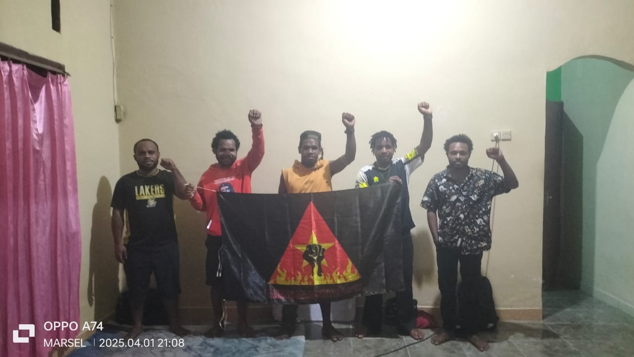 Gelar diskusi Pembacaan situasi umum Aliansi Mahasiswa Papua Komite kota Lombok